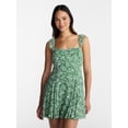 thumbnail image 1 of No Boundaries Fit and Flare Mesh Dress, Women’s XXS-XXL, 1 of 5