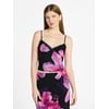 No Boundaries Mesh Camisole with Lace Trim, Women'