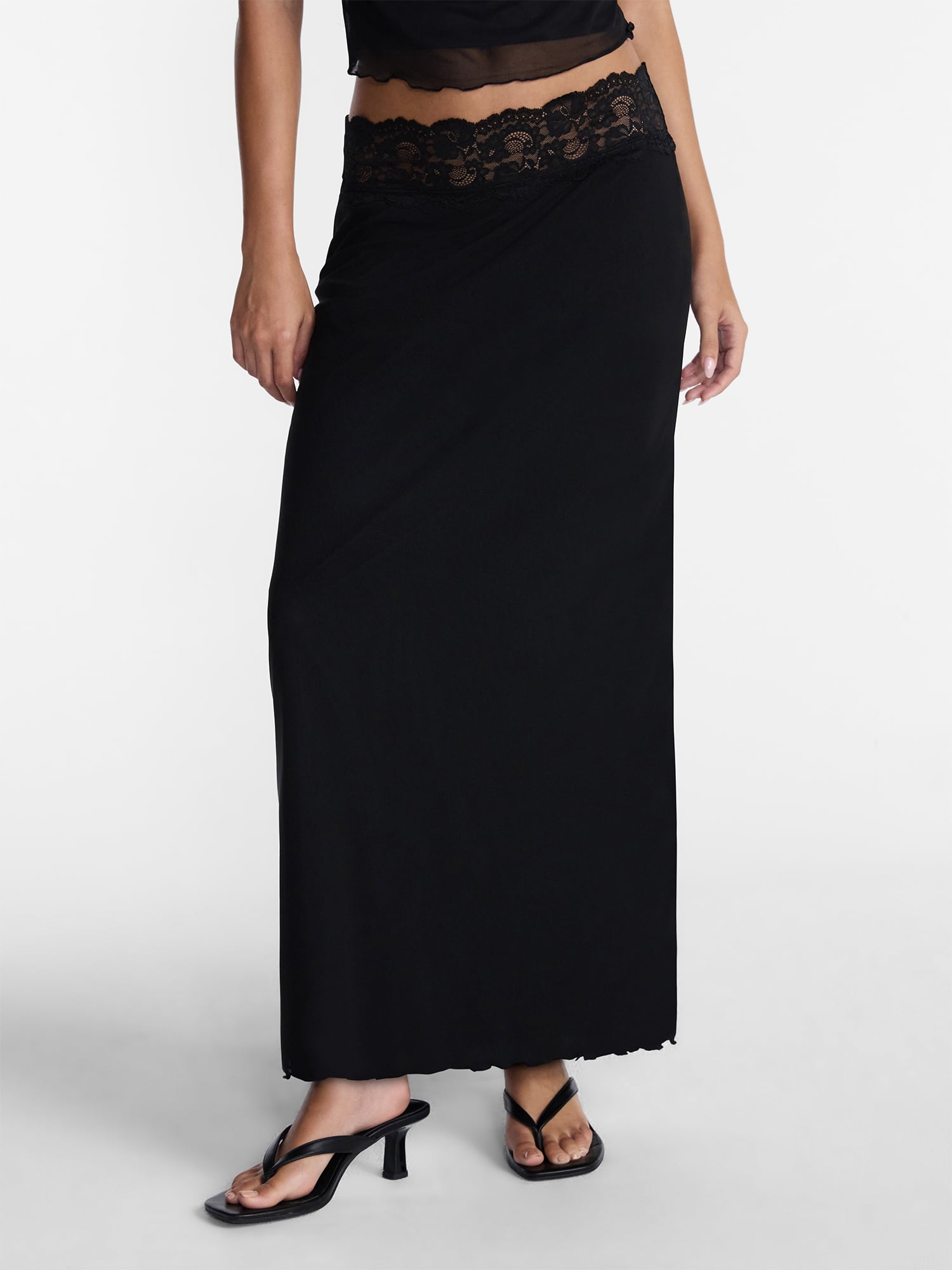No Boundaries Mesh Maxi Skirt, Women’s XXS-XXL