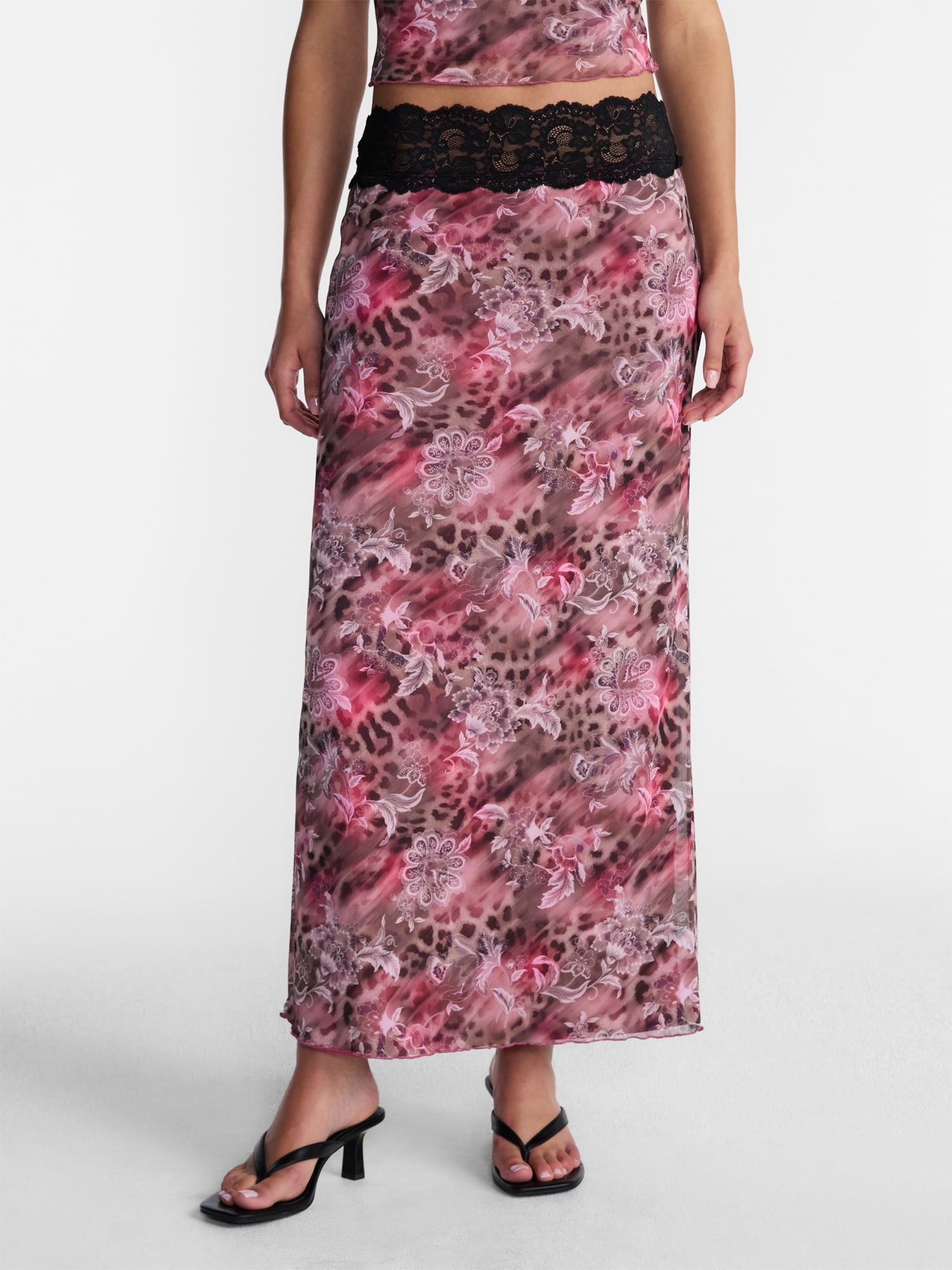 No Boundaries Mesh Maxi Skirt, Women’s XXS-XXL