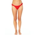 thumbnail image 1 of No Boundaries Junior's Raised Rib Bikini Bottom Swimsuit, 1 of 4