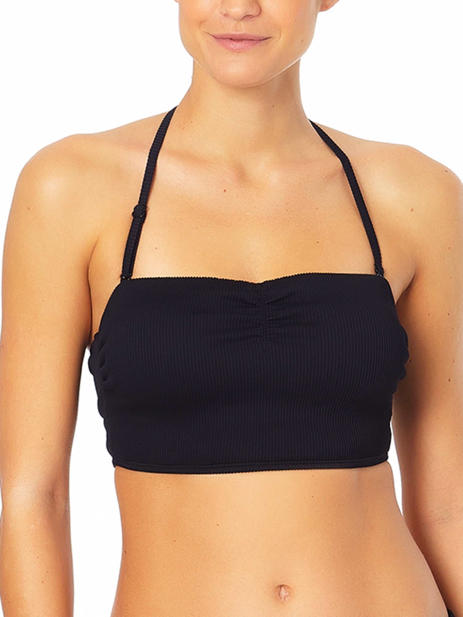 longline bandeau swim top