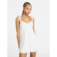 thumbnail image 1 of No Boundaries Ruffle Strap Mini Dress, Women's XXS-XXL, 1 of 5