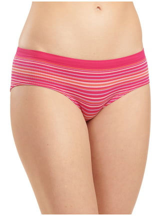 No Boundaries Women's Soft Thong Panties, 5-Pack, Sizes XS-XXXL 