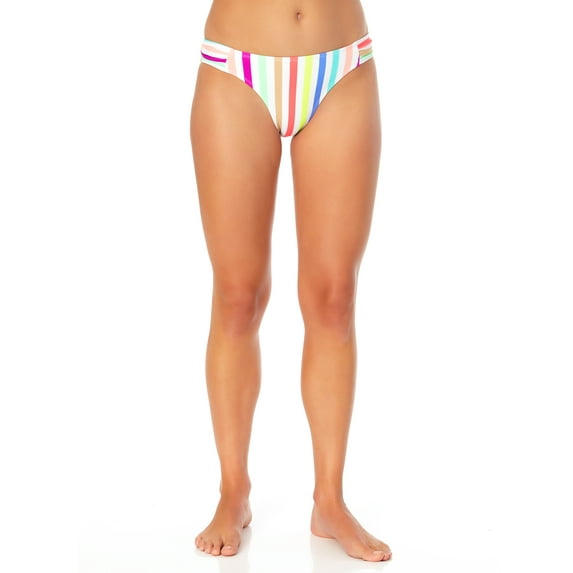 No Boundaries Junior's Side Tab Bottom Swimsuit