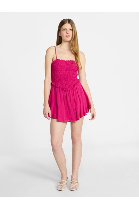 Smocked Romper, Women's XXS-XXL