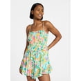 thumbnail image 1 of No Boundaries Smocked Romper, Women's XXS-XXL, 1 of 5
