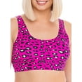thumbnail image 1 of No Boundaries Junior's Smooth Bonded Scoop Wire-Free Bra with Removable Pads, 1 of 4
