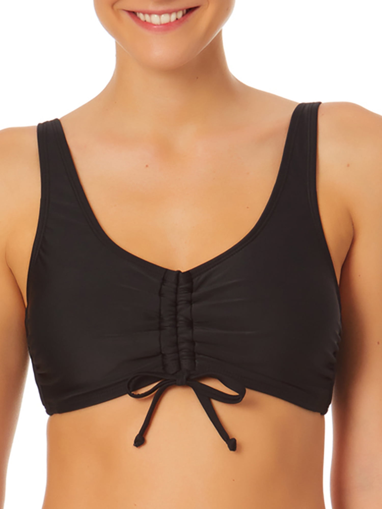 Haut De Bikini Triangle Orange Et Rose No Boundaries Taille S - Neuf Sans étiquette