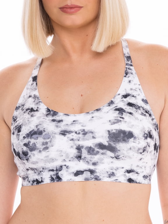 Junior's Wire-Free Bonded Racerback Bra, Sizes XS-XXXL