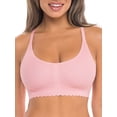 thumbnail image 1 of No Boundaries Junior's Wire-Free Bonded Racerback Bra, Sizes XS-XXXL, 1 of 3