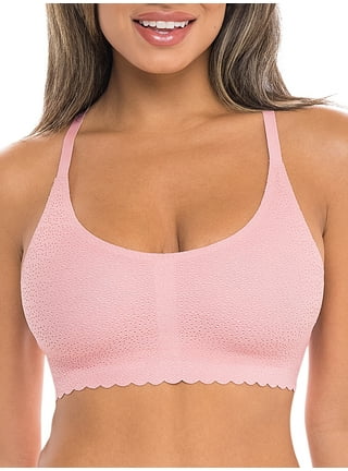 QWANG Solid Wire Free Sports Front Closure Extra-Elastic Breathable Lace  Trim Bra Everyday Warners Wireless Bras for Women Reduced Price 