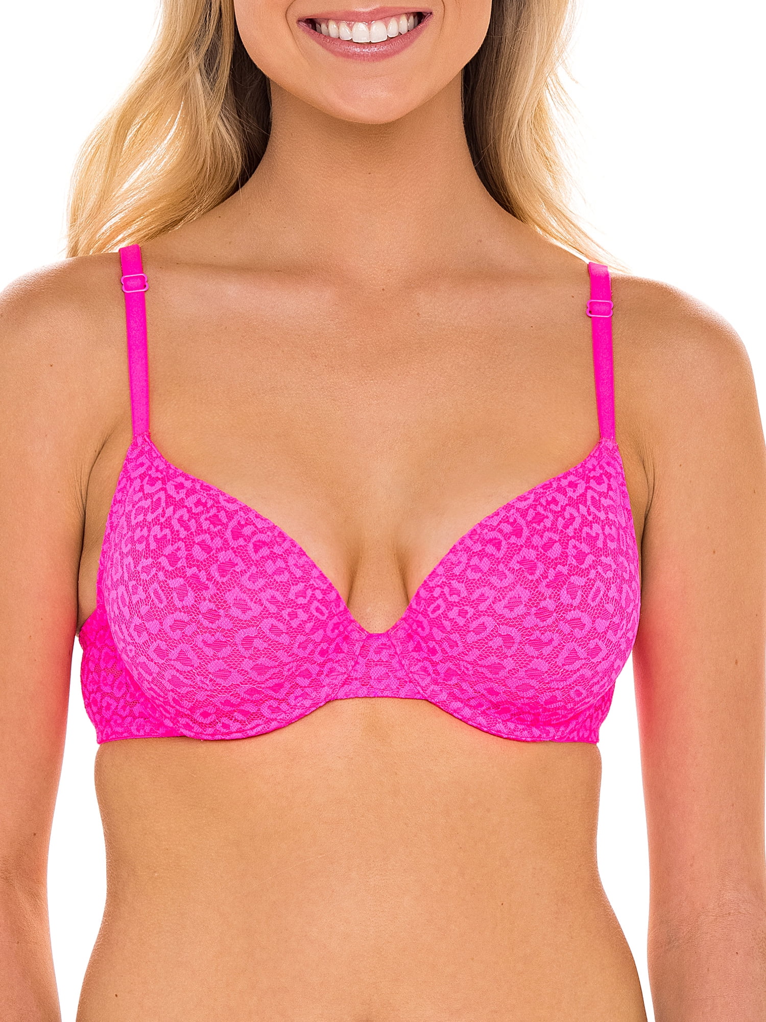 No Boundaries Juniors' All Over Lace Unlined Bra 