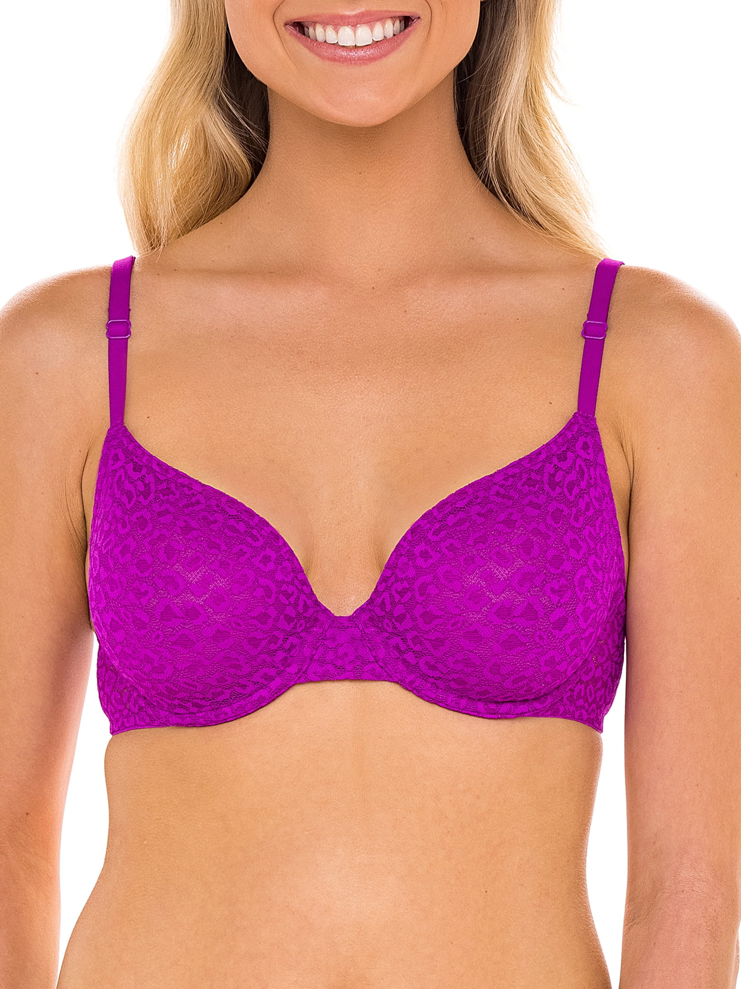 All-Over Lace Unlined Demi Bra