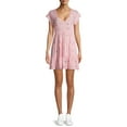 thumbnail image 1 of No Boundaries Juniors' Babydoll Dress, 1 of 6