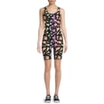 Lightning Strikes Half and Half Unitard - Bike Short