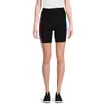 thumbnail image 1 of No Boundaries Juniors' Bike Shorts with Pocket, Size XS-3XL, 1 of 5