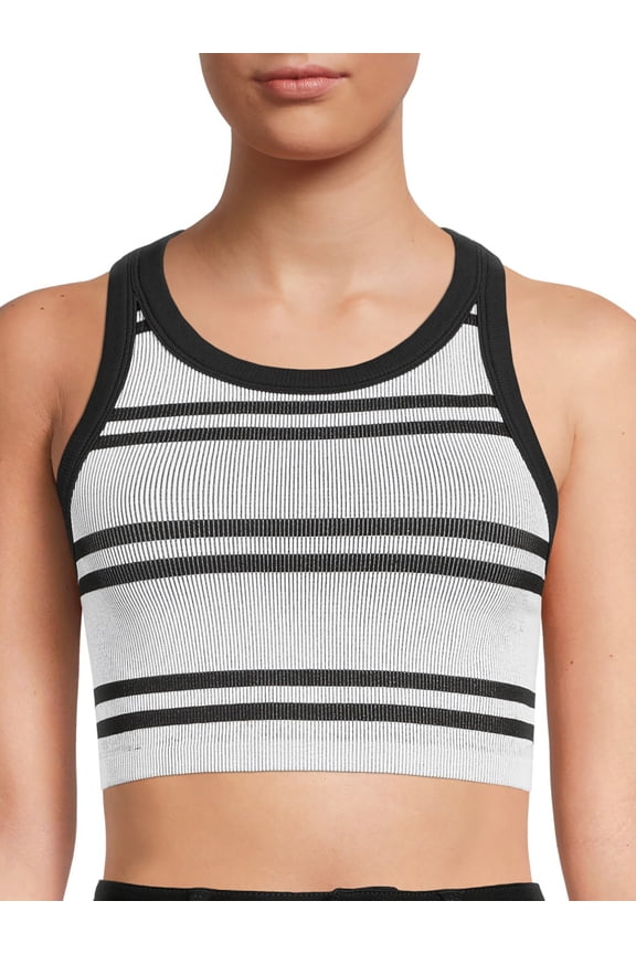 Juniors' Boyfriend Crop Bra
