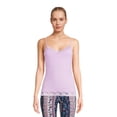 thumbnail image 1 of No Boundaries Cami with Lace Trim, Women's and Women's Plus, 1 of 5