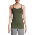 thumbnail image 1 of No Boundaries Juniors' Cami with Shelf Bra, 1 of 6