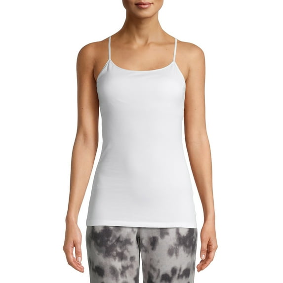 No Boundaries Juniors' Cami with Shelf Bra