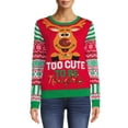 thumbnail image 1 of No Boundaries Juniors’ Christmas Sweater, 1 of 5