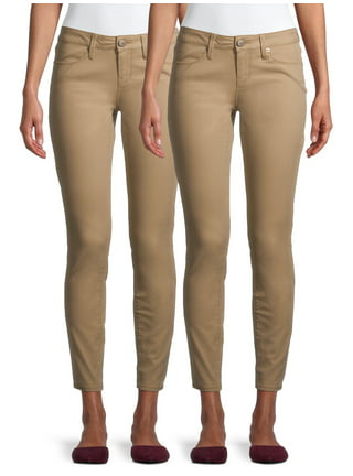 Womens Skinny Jeans in Womens Jeans | Beige - Walmart.com