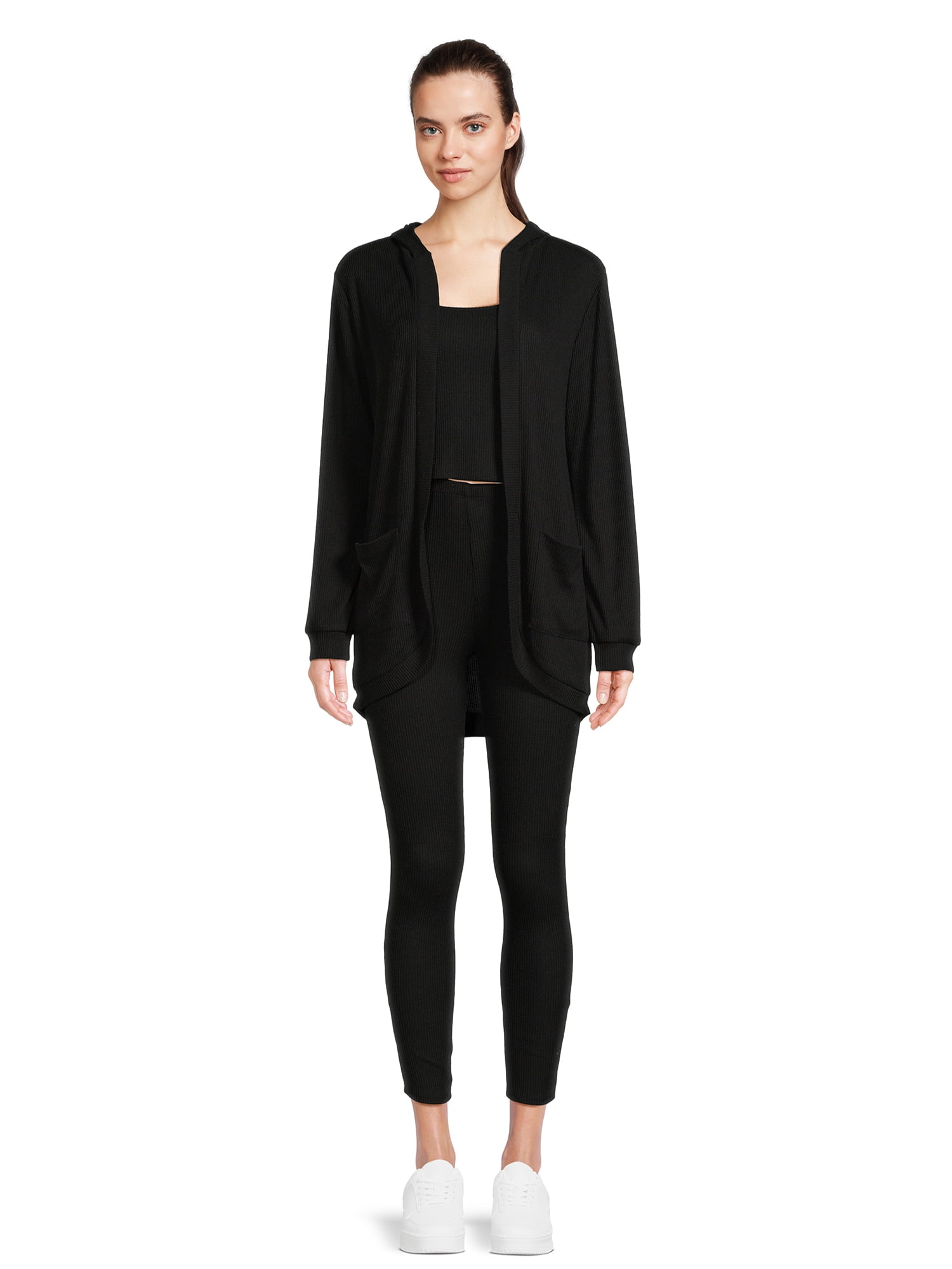 Leggings and deals cardigan outfit