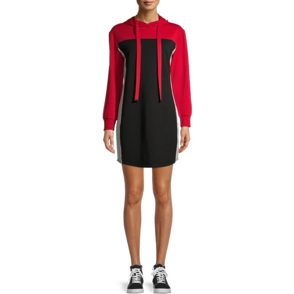 No Boundaries Juniors' Color Block Dress