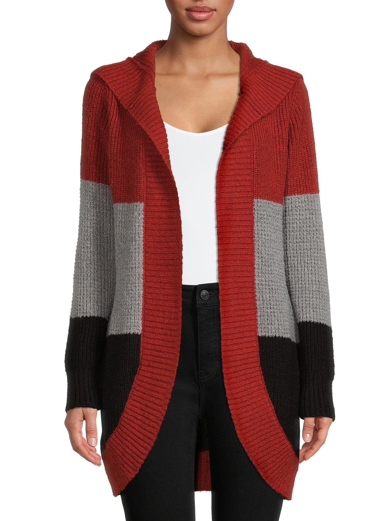 Love by design color block cardigan deals