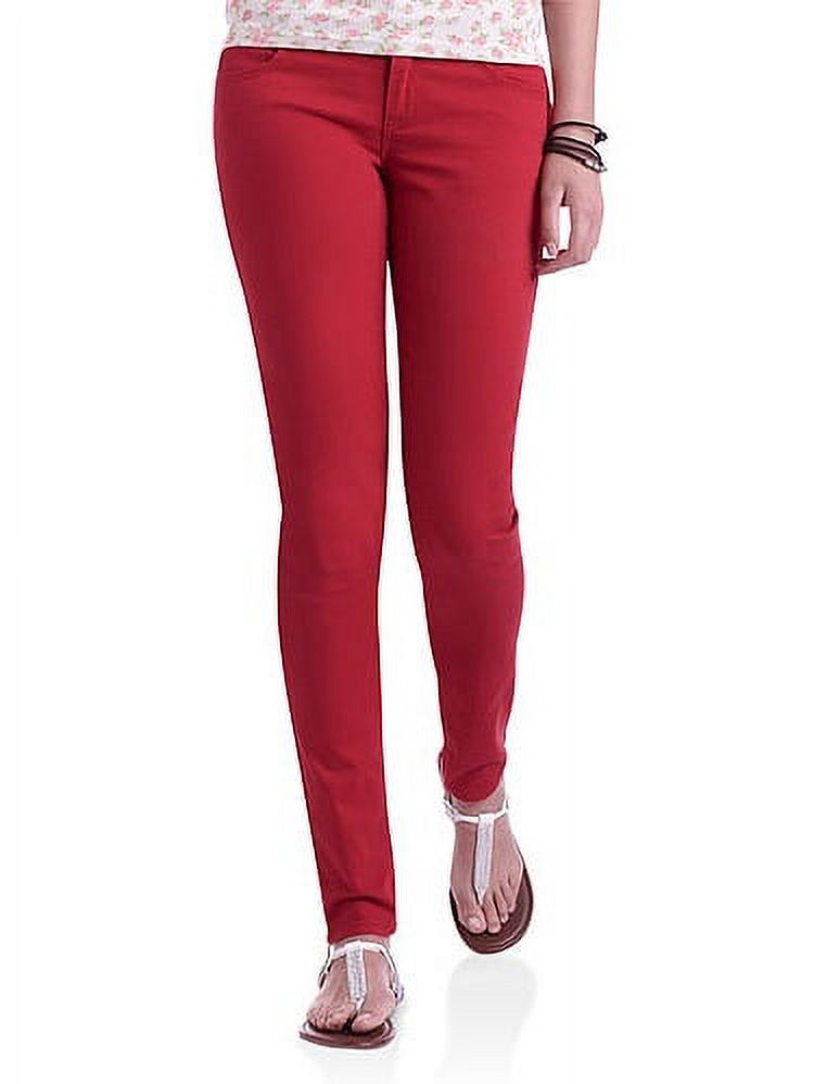 No Boundaries Juniors' Colored Skinny Jeans