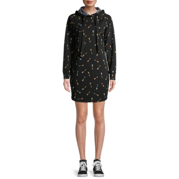 No Boundaries Juniors' Conversational Dress