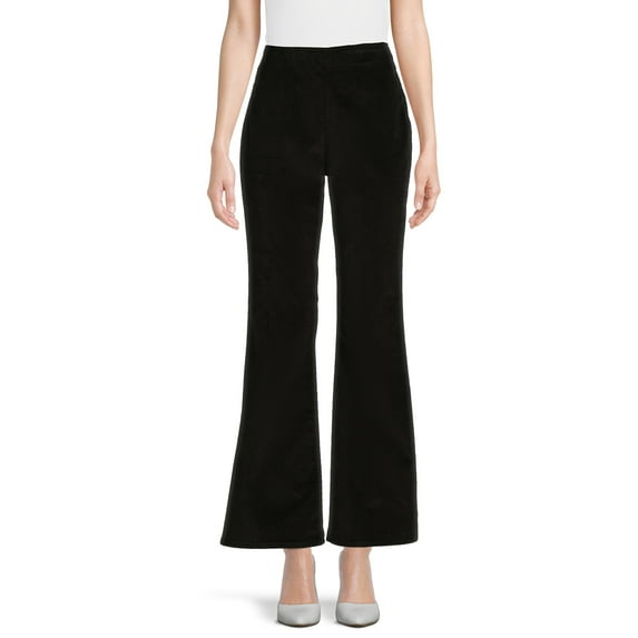 No Boundaries Juniors Corduroy High Rise Flare Pants