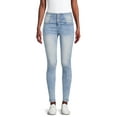 thumbnail image 1 of No Boundaries Juniors' Corset Jeans, 1 of 7