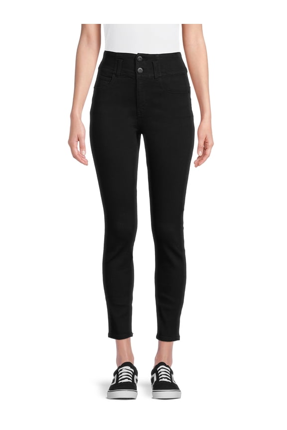 Juniors' Corset Jeans