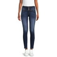 thumbnail image 1 of No Boundaries Juniors' Corset Jeans, 1 of 7