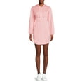 thumbnail image 1 of No Boundaries Juniors' Corset Waist Hoodie Dress with Long Sleeves, 1 of 5
