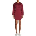 thumbnail image 1 of No Boundaries Juniors' Corset Waist Hoodie Dress with Long Sleeves, 1 of 5