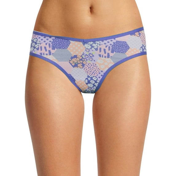 No Boundaries Juniors’ Cotton Cheeky Panty, Sizes XS-3XL