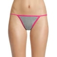 No Boundaries Juniors Cotton String Bikini
