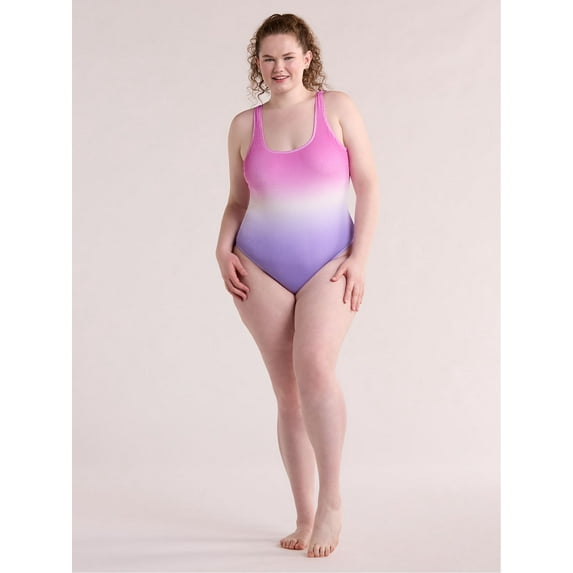 No Boundaries Crinkle One-Piece Swimsuit (Women’s, Sizes XS-XXL)