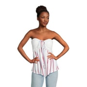 No Boundaries Juniors Crochet Bra Top