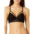 thumbnail image 1 of No Boundaries Juniors' Crochet Lace Bralette Swimsuit Top, 1 of 8