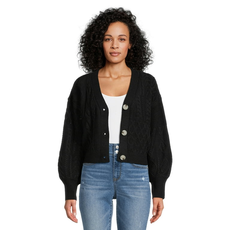 Cropped boyfriend cardigan 2025