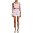 thumbnail image 1 of No Boundaries Juniors' Cropped Tank Top and Shorts Set, 2-Piece, 1 of 5