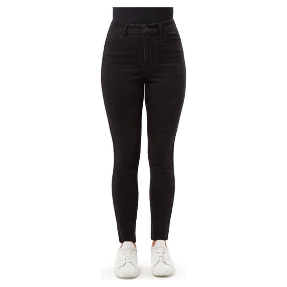 No Boundaries Juniors Curvy Ultra High Rise Ankle Skinny Jeans