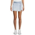 No Boundaries Juniors' Denim Skort