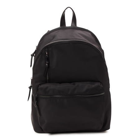 No Boundaries Juniors Dome Zip Backpack, Black
