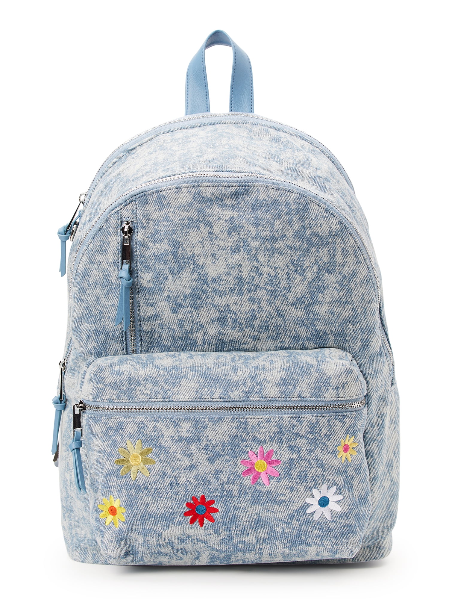 No Boundaries Juniors Dome Zip Backpack, Blue - Walmart.com