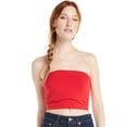No Boundaries Juniors Double Layer Tube Top, Sizes XSXXXL